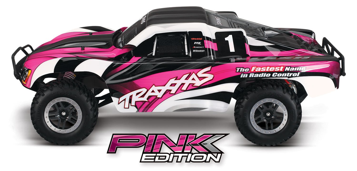 Pink traxxas 2025 slash body